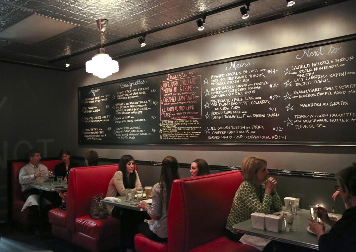 Pool's Diner restaurant interior in Raleigh